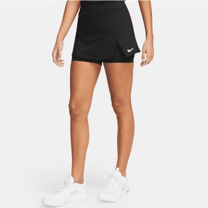 Czarna spódnica Nike mini z dżerseju w sportowym stylu