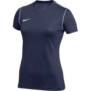 Granatowy t-shirt Nike z krótkim rękawem w sportowym stylu