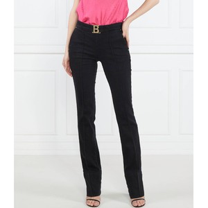 Czarne jeansy Blugirl Blumarine w street stylu z bawełny