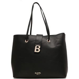 Czarna torebka Blugirl Blumarine ze skóry ekologicznej