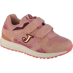 Różowe buty sportowe dziecięce Joma na rzepy dla dziewczynek
