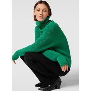 Zielony sweter Jake*s Studio Woman z bawełny w stylu casual