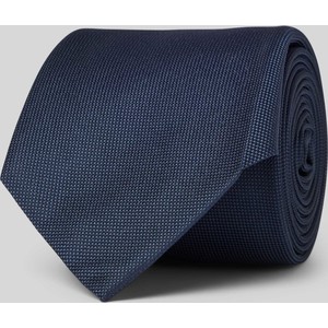 Granatowy krawat Hugo Boss