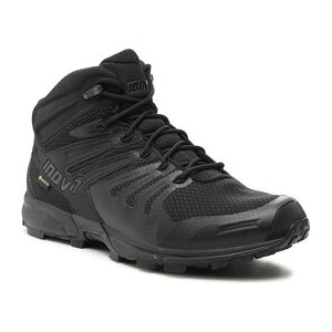 Czarne buty trekkingowe Inov-8 sznurowane
