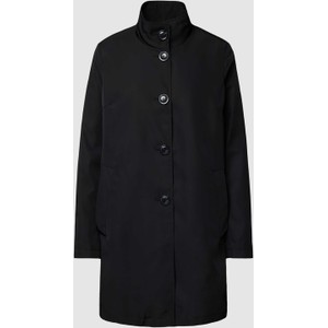 Czarny płaszcz Christian Berg w stylu casual