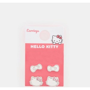 Sinsay - Kolczyki 2 pack Hello Kitty - srebrny