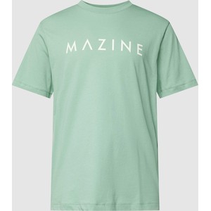 T-shirt Mazine z nadrukiem z krótkim rękawem