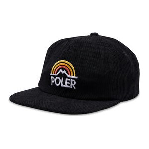 Czarna czapka POLER