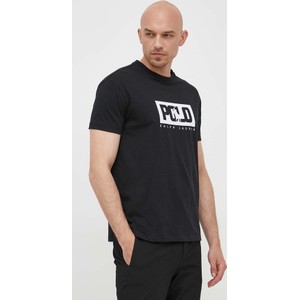 Czarny t-shirt POLO RALPH LAUREN w młodzieżowym stylu