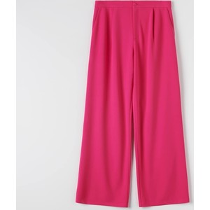 Różowe spodnie Sinsay w stylu retro