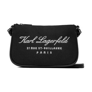 Czarna torebka Karl Lagerfeld w młodzieżowym stylu
