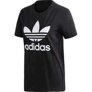 T-shirt Adidas Originals w młodzieżowym stylu z krótkim rękawem