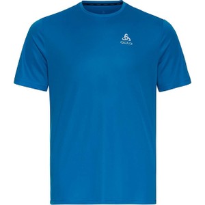 Niebieski t-shirt ODLO z krótkim rękawem