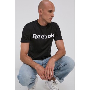 T-shirt Reebok w młodzieżowym stylu z bawełny