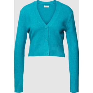 Niebieski sweter Only z wełny w stylu casual