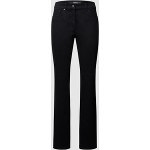 Czarne jeansy Zerres w stylu casual