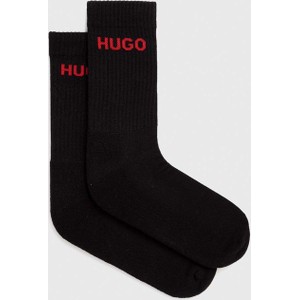 Czarne skarpety Hugo Boss