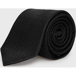 Czarny krawat Michael Kors