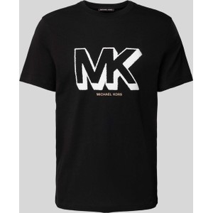 T-shirt Michael Kors z krótkim rękawem z bawełny w młodzieżowym stylu