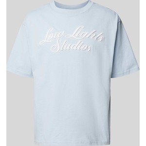 T-shirt Low Lights Studios z krótkim rękawem w młodzieżowym stylu