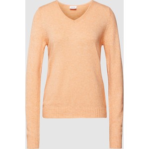 Pomarańczowy sweter Vila