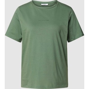 Zielony t-shirt Marc O'Polo w stylu casual z krótkim rękawem