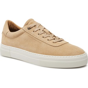 Sneakersy Tommy Hilfiger Modern Premium Suede Cupsole FM0FM04745 Clayed Pebble AB3