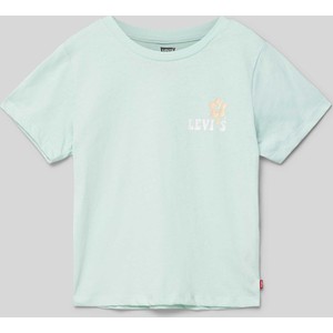 Miętowa bluzka dziecięca Levi’s® Kids dla dziewczynek