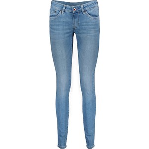Niebieskie jeansy Pepe Jeans z bawełny w stylu casual