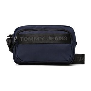 Granatowa torebka Tommy Jeans średnia w młodzieżowym stylu