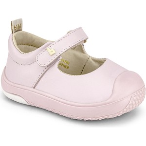 Różowe buciki niemowlęce Bibi na rzepy