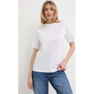 T-shirt Silvian Heach w stylu casual z krótkim rękawem z bawełny