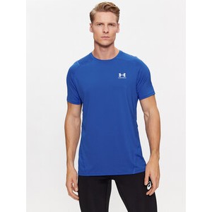 Niebieski t-shirt Under Armour w sportowym stylu