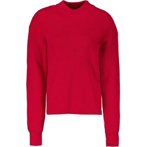 Czerwony sweter Garcia w stylu casual