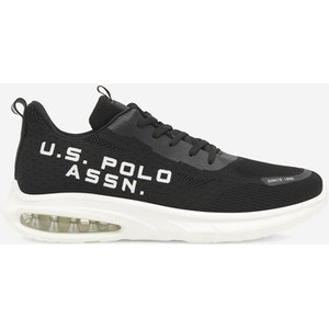 Czarne buty sportowe U.S. Polo sznurowane