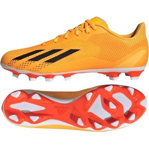 Pomarańczowe buty sportowe Adidas w sportowym stylu