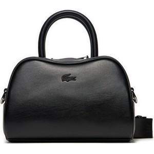 Czarna torebka Lacoste średnia do ręki