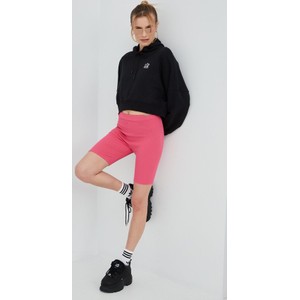 Czarna bluza Adidas Originals w sportowym stylu z kapturem