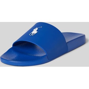 Niebieskie buty letnie męskie POLO RALPH LAUREN w sportowym stylu