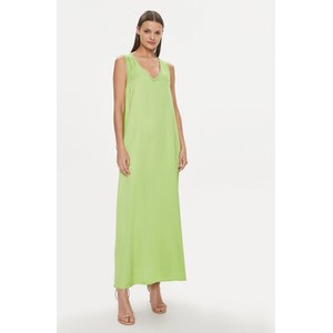 Zielona sukienka Fracomina w stylu casual na ramiączkach