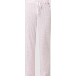 Różowe spodnie Ralph Lauren z bawełny