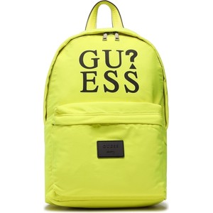 Żółty plecak Guess w młodzieżowym stylu