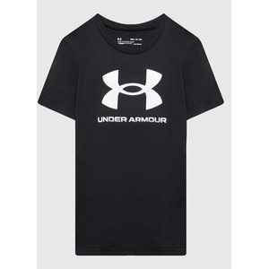 Czarna koszulka dziecięca Under Armour dla chłopców