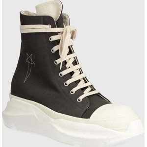 Rick Owens trampki Woven Shoes Abstract Sneak męskie kolor szary DU01D1840.CBEM9.78811