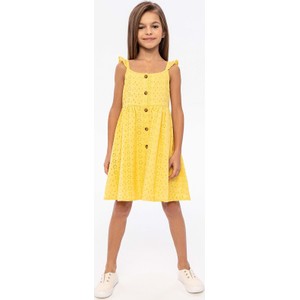 Żółta sukienka dziewczęca Minoti