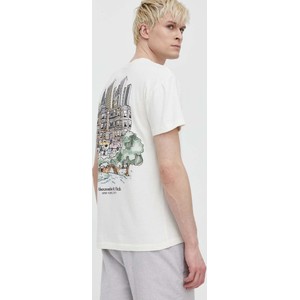 T-shirt Abercrombie & Fitch w młodzieżowym stylu z krótkim rękawem