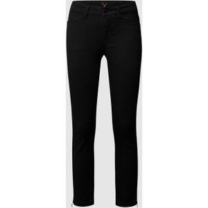 Czarne jeansy MAC z bawełny