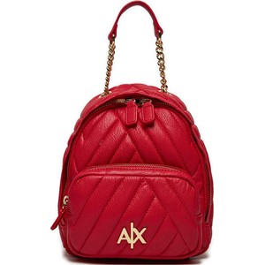 Czerwony plecak Armani Exchange