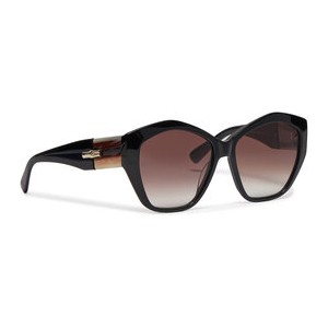 Czarne okulary damskie Longchamp