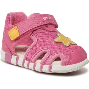 Różowe buty dziecięce letnie Geox